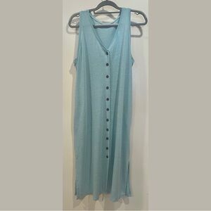 Old Navy Light Blue button down dress